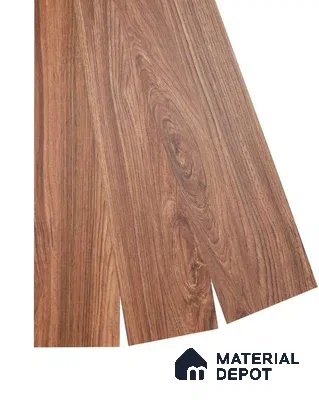 Burma Teak Crystal Finish Vinyl Flooring | VF 00156 | 3 ft x 6 Inch - 2 mm | UV Coated Suitable For Bedroom, Office & Indoor Sports Area