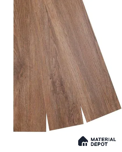 PVC Vinyl Floor Malasian Pine Crystal Finish Vinyl Luxe VF 00157 | 3 ft x 6 Inch x 2 mm | Wear Layer: 0.15 mm | UV Coating | Waterproof | Suitable for Flooring, Living Room, Bedroom
