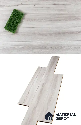 HDF Laminate Wood Floor Crystal Finish Heirloom LF 00270 | 4 ft x 7.8 inch x 12 mm | AC4 Grade | Arc Click With Wax Coating | Paper Joint Groove | Suitable for Flooring, Living Room, Bedroom