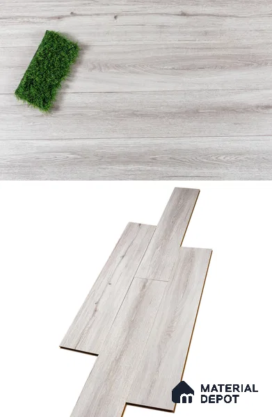 HDF Laminate Wood Floor Crystal Finish Heirloom LF 00270 | 4 ft x 7.8 inch x 12 mm | AC4 Grade | Arc Click With Wax Coating | Paper Joint Groove | Suitable for Flooring, Living Room, Bedroom
