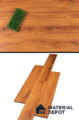 HDF Laminate Wood Floor Crystal Finish Heirloom LF 00266 | 4 ft x 7.8 inch x 12 mm | AC4 Grade | Arc Click With Wax Coating | Paper Joint Groove | Suitable for Flooring, Living Room, Bedroom