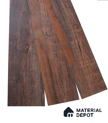 PVC Vinyl Floor Rustik Oak Crystal Finish Vinyl Luxe VF 00137 | 3 ft x 6 Inch x 1.5 mm | Wear Layer: 0.10 mm | UV Coating | Waterproof | Suitable for Flooring, Living Room, Bedroom