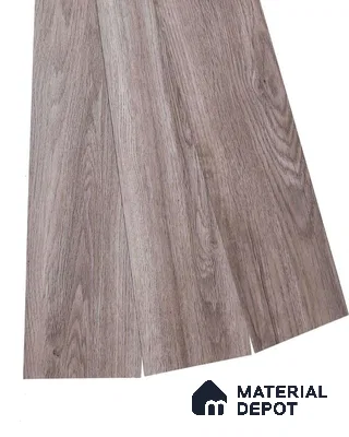 PVC Vinyl Floor Ash Blonde Crystal Finish Vinyl Luxe VF 00140 | 3 ft x 6 Inch x 1.5 mm | Wear Layer: 0.10 mm | UV Coating | Waterproof | Suitable for Flooring, Living Room, Bedroom