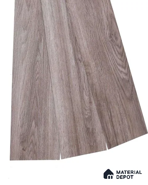 PVC Vinyl Floor Ash Blonde Crystal Finish Vinyl Luxe VF 00140 | 3 ft x 6 Inch x 1.5 mm | Wear Layer: 0.10 mm | UV Coating | Waterproof | Suitable for Flooring, Living Room, Bedroom