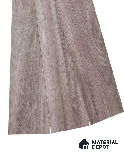 PVC Vinyl Floor Ash Blonde Crystal Finish Vinyl Luxe VF 00140 | 3 ft x 6 Inch x 1.5 mm | Wear Layer: 0.10 mm | UV Coating | Waterproof | Suitable for Flooring, Living Room, Bedroom