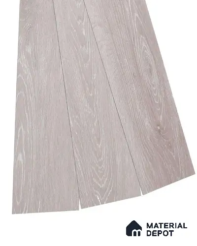 PVC Vinyl Floor Pearl Mist Crystal Finish Vinyl Luxe VF 00143 | 3 ft x 6 Inch x 1.5 mm | Wear Layer: 0.10 mm | UV Coating | Waterproof | Suitable for Flooring, Living Room, Bedroom