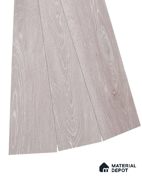 PVC Vinyl Floor Pearl Mist Crystal Finish Vinyl Luxe VF 00143 | 3 ft x 6 Inch x 1.5 mm | Wear Layer: 0.10 mm | UV Coating | Waterproof | Suitable for Flooring, Living Room, Bedroom
