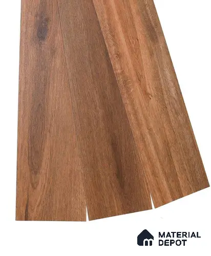 PVC Vinyl Floor Maple Crystal Finish Vinyl Luxe VF 00146 | 3 ft x 6 Inch x 1.5 mm | Wear Layer: 0.10 mm | UV Coating | Waterproof | Suitable for Flooring, Living Room, Bedroom