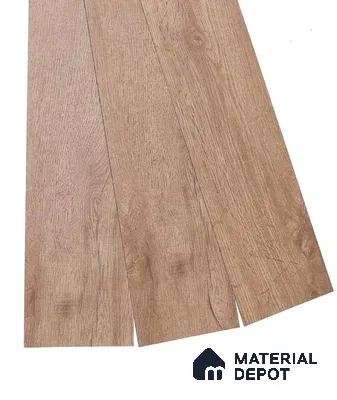 Honey Pine Crystal Finish Vinyl Flooring | VF 00149 | 3 ft x 6 Inch - 1.5 mm | UV Coated Suitable For Bedroom, Office & Indoor Sports Area