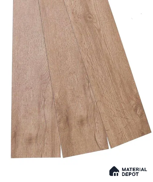 Honey Pine Crystal Finish Vinyl Flooring | VF 00149 | 3 ft x 6 Inch - 1.5 mm | UV Coated Suitable For Bedroom, Office & Indoor Sports Area