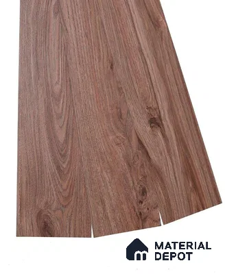PVC Vinyl Floor African Oak Crystal Finish Vinyl Luxe VF 00150 | 3 ft x 6 Inch x 1.5 mm | Wear Layer: 0.10 mm | UV Coating | Waterproof | Suitable for Flooring, Living Room, Bedroom