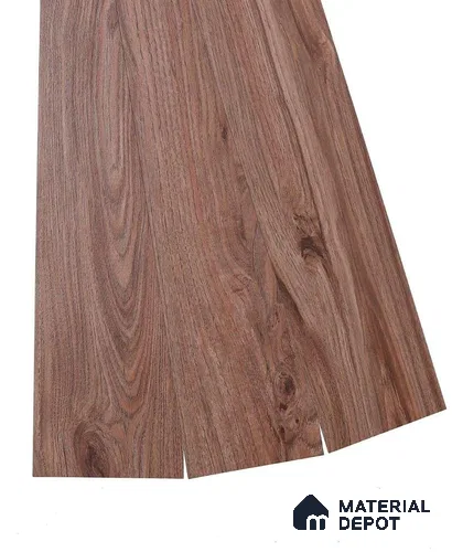 PVC Vinyl Floor African Oak Crystal Finish Vinyl Luxe VF 00150 | 3 ft x 6 Inch x 1.5 mm | Wear Layer: 0.10 mm | UV Coating | Waterproof | Suitable for Flooring, Living Room, Bedroom