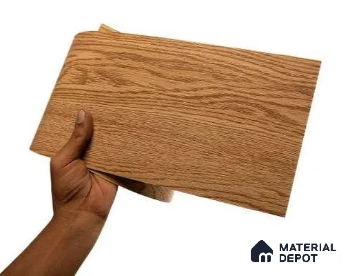 PVC Vinyl Floor Noble Wood Crystal Finish Vinyl Luxe VF 00122 | 3 ft x 6 Inch x 1.5 mm | Wear Layer: 0.10 mm | UV Coating | Waterproof | Suitable for Flooring, Living Room, Bedroom