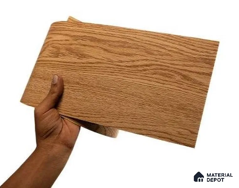 PVC Vinyl Floor Noble Wood Crystal Finish Vinyl Luxe VF 00122 | 3 ft x 6 Inch x 1.5 mm | Wear Layer: 0.10 mm | UV Coating | Waterproof | Suitable for Flooring, Living Room, Bedroom