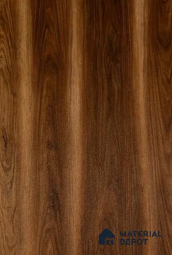 PVC Vinyl Floor Walnut Crystal Finish Vinyl Luxe VF 00126 | 3 ft x 6 Inch x 1.5 mm | Wear Layer: 0.10 mm | UV Coating | Waterproof | Suitable for Flooring, Living Room, Bedroom