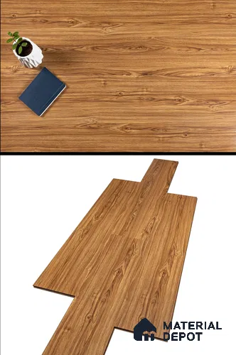 HDF Laminate Wood Floor Crystal Finish Aristo LF 00242 | 4 ft x 8 inch x 8 mm | AC4 Grade | Arc Click With Wax Coating | Paper Joint Groove | Suitable for Flooring, Living Room, Bedroom