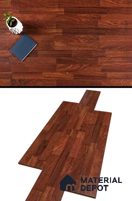 HDF Laminate Wood Floor Crystal Finish Aristo LF 00255 | 4 ft x 8 inch x 8 mm | AC4 Grade | Arc Click With Wax Coating | Paper Joint Groove | Suitable for Flooring, Living Room, Bedroom