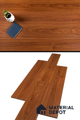HDF Laminate Wood Floor Crystal Finish Aristo LF 00259 | 4 ft x 8 inch x 8 mm | AC4 Grade | Arc Click With Wax Coating | Paper Joint Groove | Suitable for Flooring, Living Room, Bedroom
