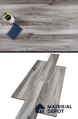 HDF Laminate Wood Floor Crystal Finish Aristo LF 00258 | 4 ft x 8 inch x 8 mm | AC4 Grade | Arc Click With Wax Coating | Paper Joint Groove | Suitable for Flooring, Living Room, Bedroom