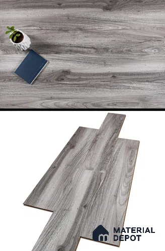 HDF Laminate Wood Floor Crystal Finish Aristo LF 00258 | 4 ft x 8 inch x 8 mm | AC4 Grade | Arc Click With Wax Coating | Paper Joint Groove | Suitable for Flooring, Living Room, Bedroom