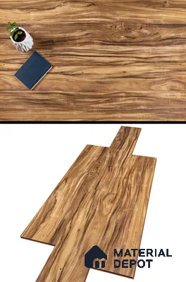 HDF Laminate Wood Floor Crystal Finish Aristo LF 00249 | 4 ft x 8 inch x 8 mm | AC4 Grade | Arc Click With Wax Coating | Paper Joint Groove | Suitable for Flooring, Living Room, Bedroom