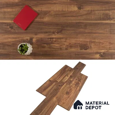 HDF Laminate Wood Floor Crystal Finish Aristo Premium LF 00247 | 4 ft x 7.7 inch x 8 mm | AC4 Grade | Wax Coated Lock | Original Unilin Locking | Suitable for Flooring, Living Room, Bedroom