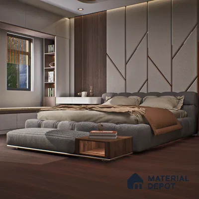 HDF Laminate Wood Floor Crystal Finish Aristo Premium LF 00244 | 4 ft x 7.7 inch x 8 mm | AC4 Grade | Wax Coated Lock | Original Unilin Locking | Suitable for Flooring, Living Room, Bedroom