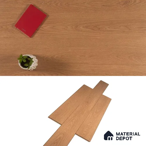 HDF Laminate Wood Floor Crystal Finish Aristo Premium LF 00256 | 4 ft x 7.7 inch x 8 mm | AC4 Grade | Wax Coated Lock | Original Unilin Locking | Suitable for Flooring, Living Room, Bedroom