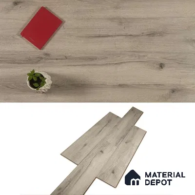 HDF Laminate Wood Floor Crystal Finish Aristo Premium LF 00246 | 4 ft x 7.7 inch x 8 mm | AC4 Grade | Wax Coated Lock | Original Unilin Locking | Suitable for Flooring, Living Room, Bedroom