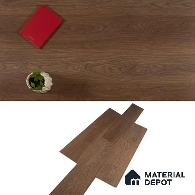 HDF Laminate Wood Floor Crystal Finish Aristo Premium LF 00248 | 4 ft x 7.7 inch x 8 mm | AC4 Grade | Wax Coated Lock | Original Unilin Locking | Suitable for Flooring, Living Room, Bedroom