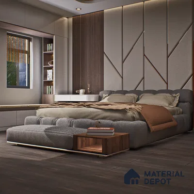 HDF Laminate Wood Floor Crystal Finish Aristo Premium LF 00253 | 4 ft x 7.7 inch x 8 mm | AC4 Grade | Wax Coated Lock | Original Unilin Locking | Suitable for Flooring, Living Room, Bedroom