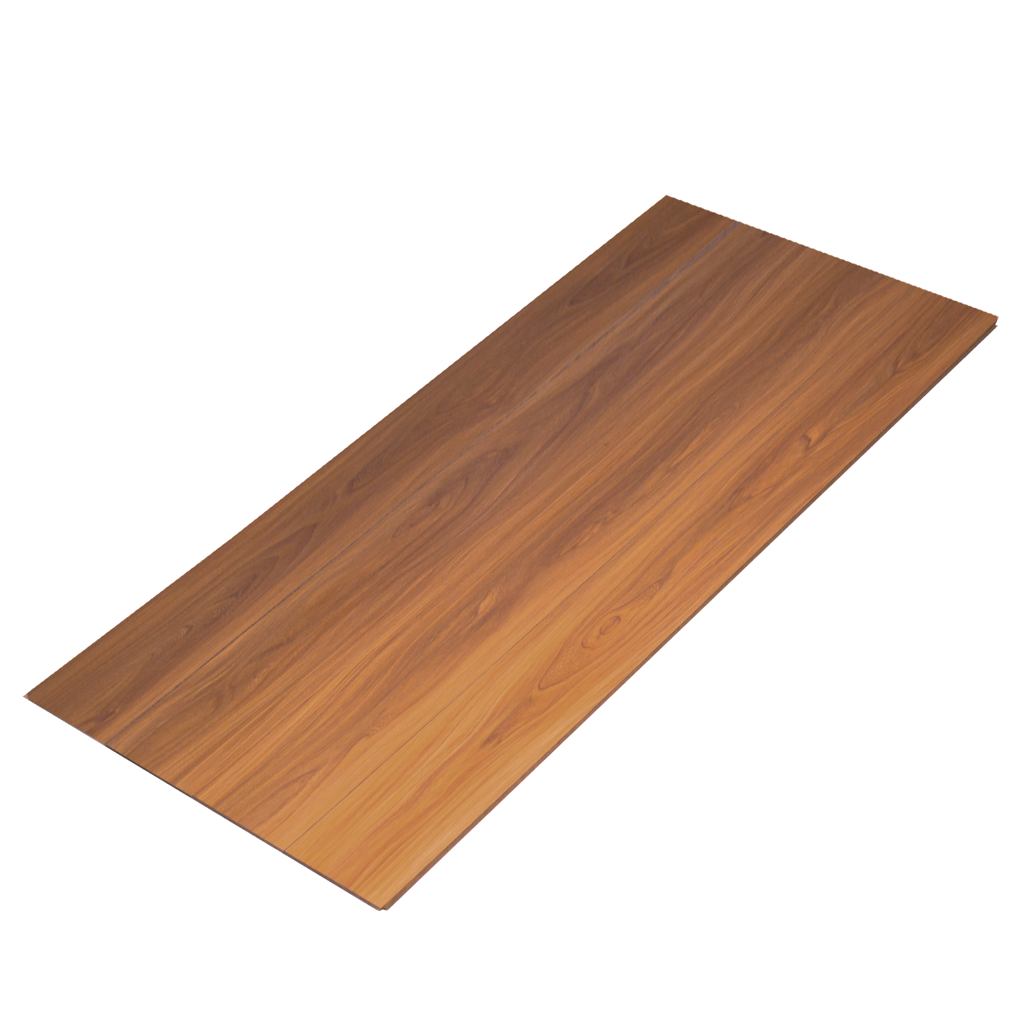 HDF Laminate Wood Floor Crystal Finish Aristo Premium LF 00251 | 4 ft x 7.7 inch x 8 mm | AC4 Grade | Wax Coated Lock | Original Unilin Locking | Suitable for Flooring, Living Room, Bedroom