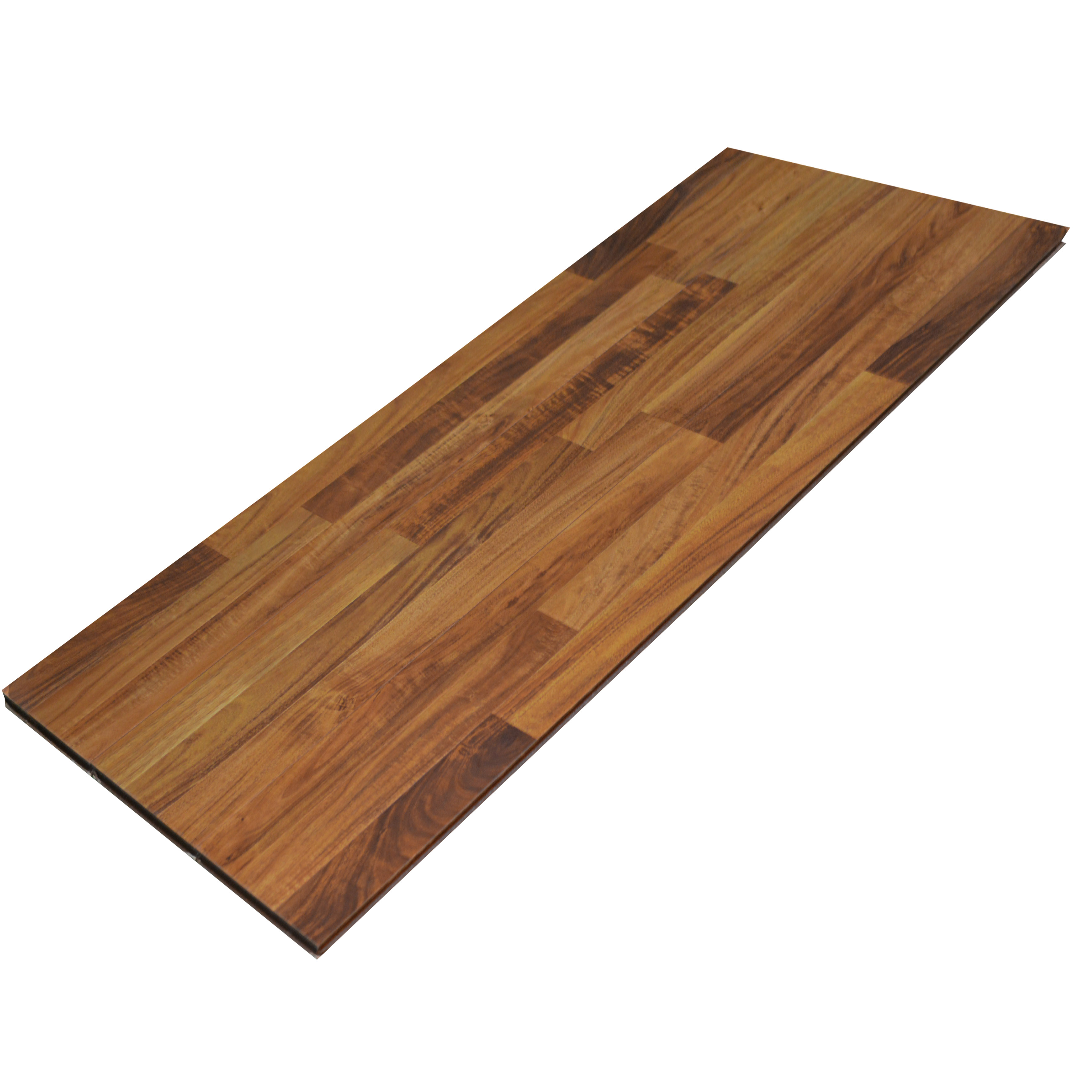 HDF Laminate Wood Floor Glossy Finish Gleam LF 00262 | 4 ft x 8 inch x 8 mm | AC4 Grade | Arc Click With Wax Coating | U Groove | Suitable for Flooring, Living Room, Bedroom