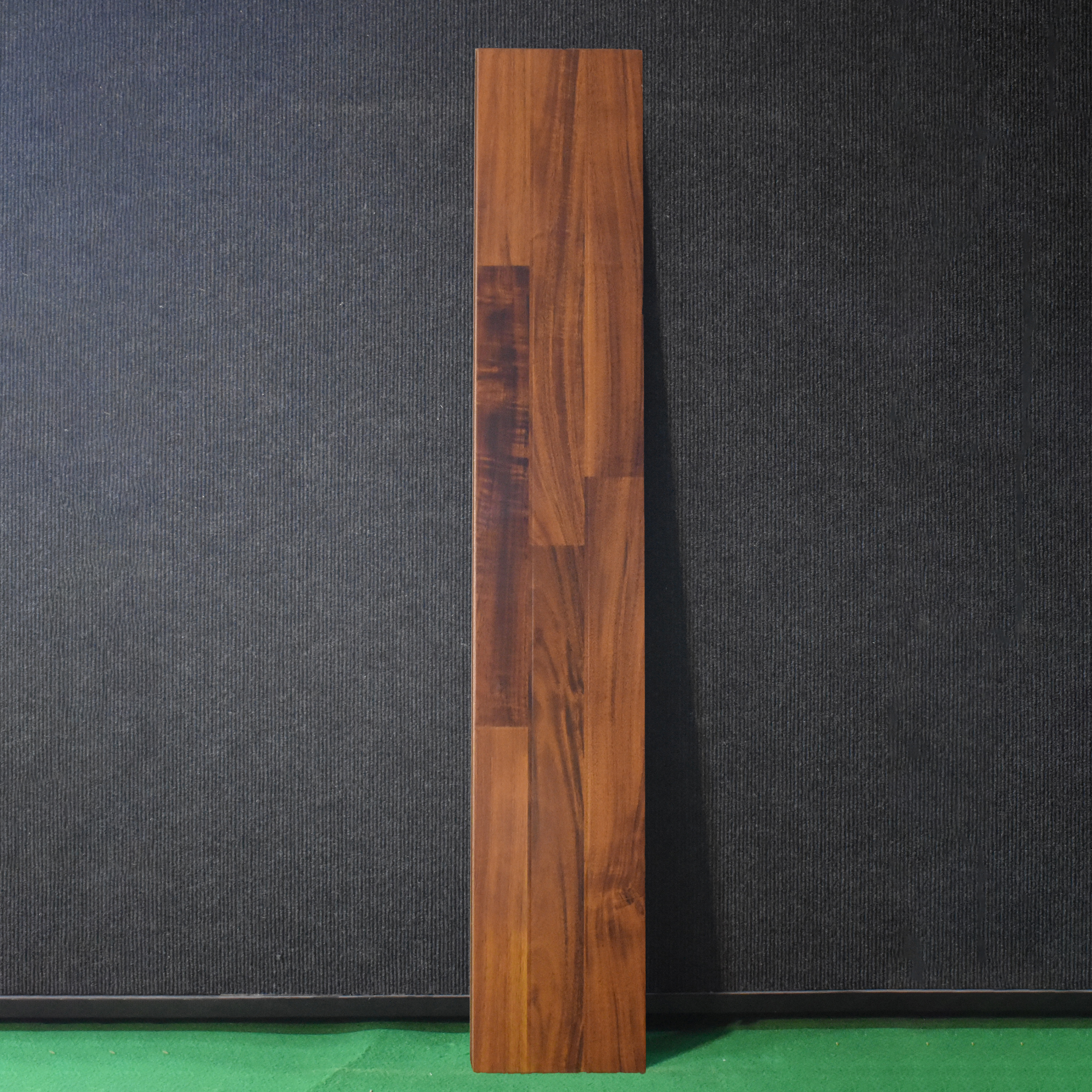 HDF Laminate Wood Floor Glossy Finish Gleam LF 00261 | 4 ft x 8 inch x 8 mm | AC4 Grade | Arc Click With Wax Coating | U Groove | Suitable for Flooring, Living Room, Bedroom