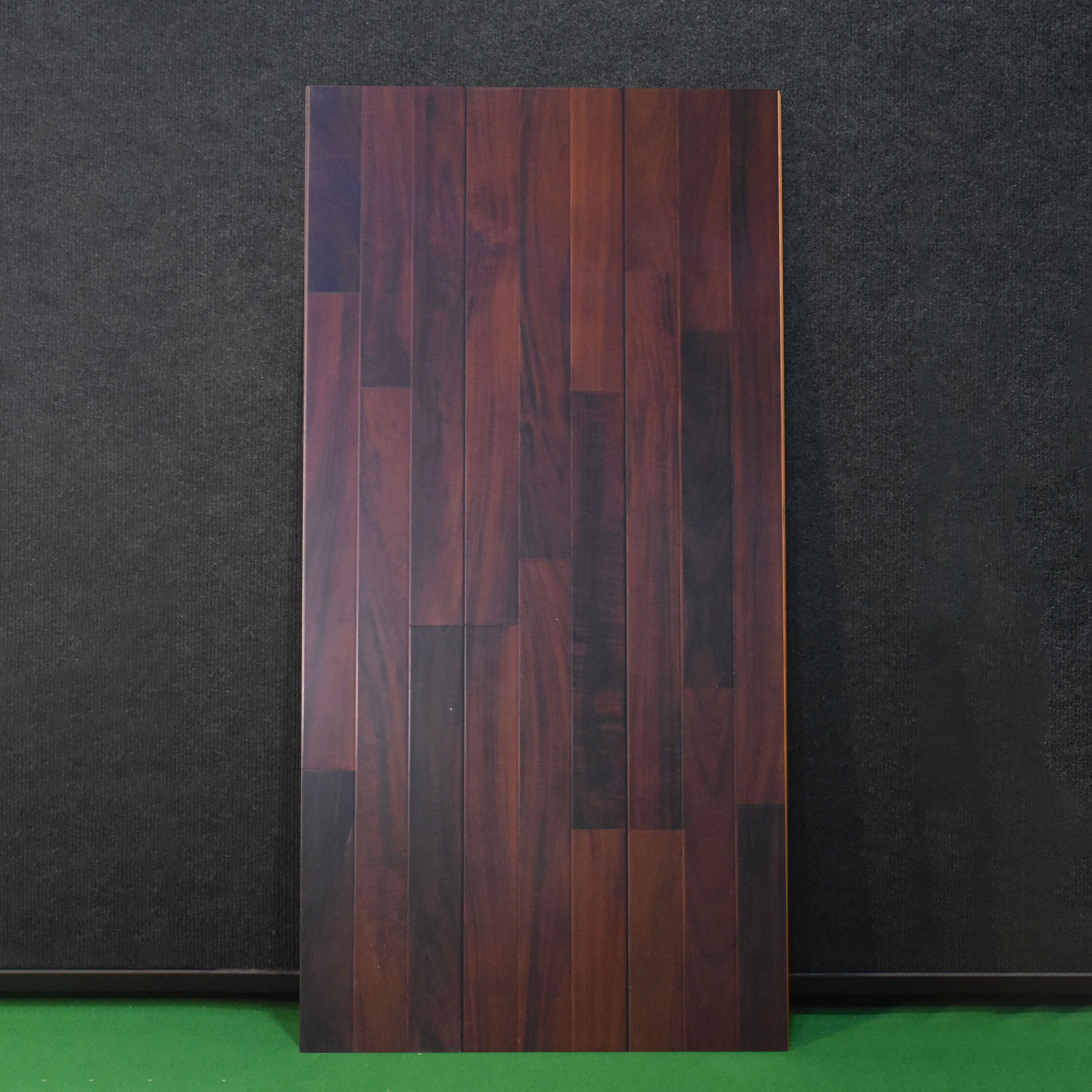 HDF Laminate Wood Floor Glossy Finish Gleam LF 00263 | 4 ft x 8 inch x 8 mm | AC4 Grade | Arc Click With Wax Coating | U Groove | Suitable for Flooring, Living Room, Bedroom