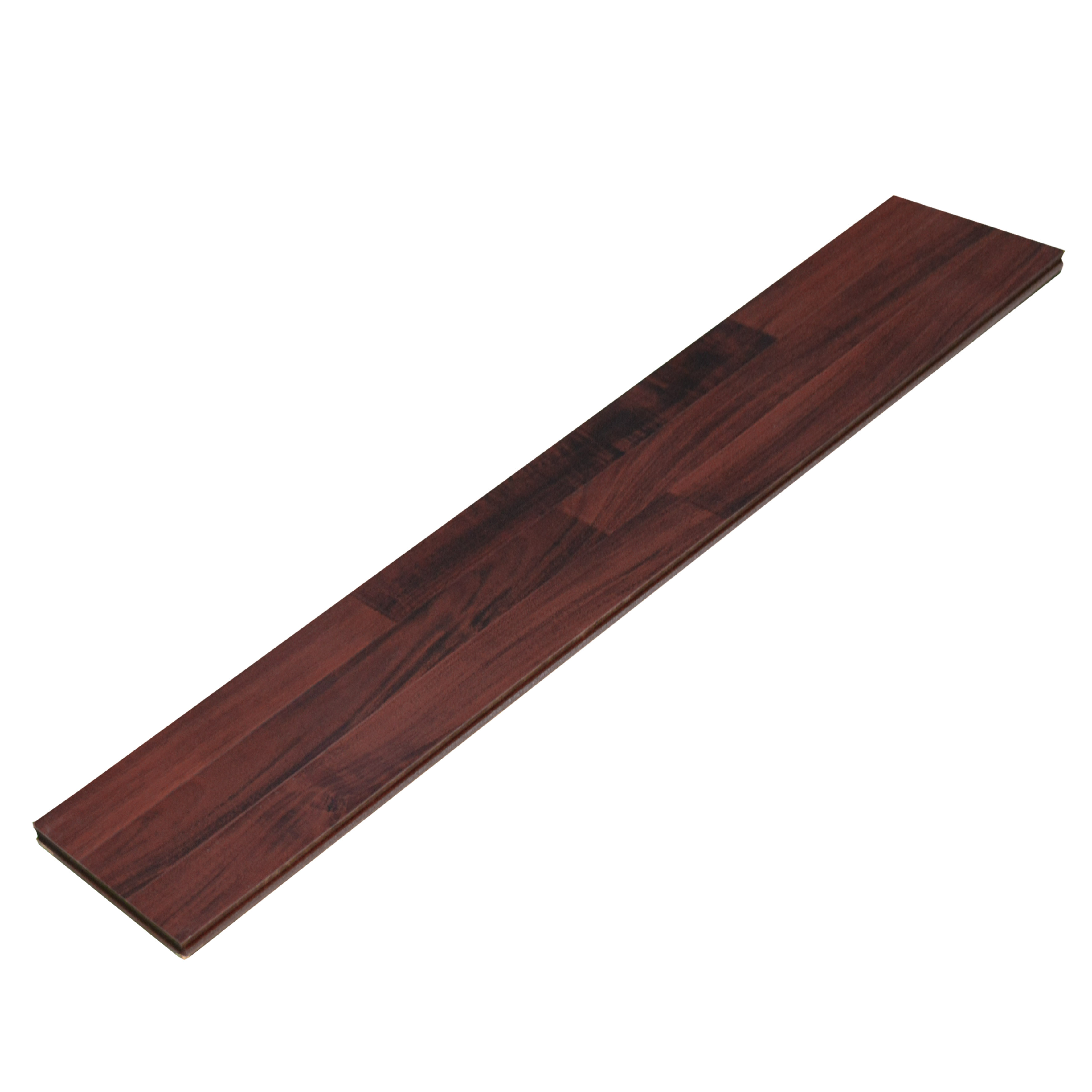 HDF Laminate Wood Floor Glossy Finish Gleam LF 00264 | 4 ft x 8 inch x 8 mm | AC4 Grade | Arc Click With Wax Coating | U Groove | Suitable for Flooring, Living Room, Bedroom