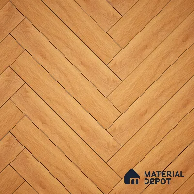 HDF Laminate Wood Floor Embossed Finish Herringbone LF 00298 | 2 ft x 4 inch x 8 mm | AC4 Grade | Type A | Single Click Lock | U Groove | Suitable for Flooring, Living Room, Bedroom