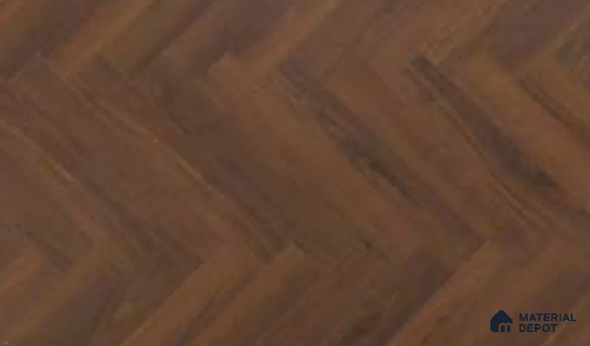HDF Laminate Wood Floor AC5 Grade LF 00361 E Opulent Royal Walnut (600x100 mm) - 12 mm | 100 HRS Spill Proof | EIR Surface | Anti Static and Stain Resistant | 0.5 mm Small V Groove | Uniclic