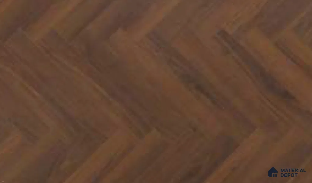 HDF Laminate Wood Floor AC5 Grade LF 00361 E Opulent Royal Walnut (600x100 mm) - 12 mm | 100 HRS Spill Proof | EIR Surface | Anti Static and Stain Resistant | 0.5 mm Small V Groove | Uniclic