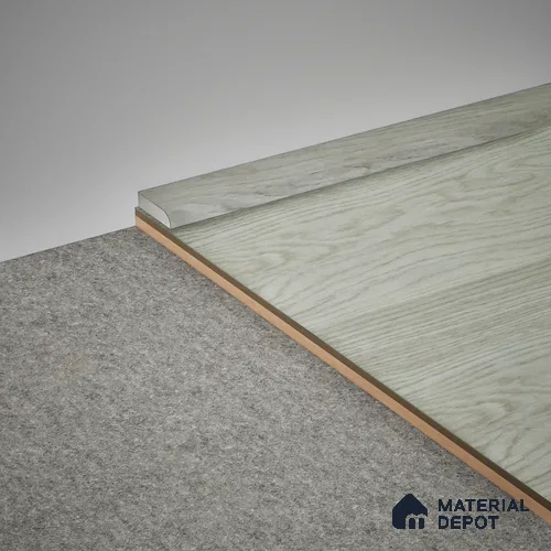 WPC Corner Beading Meriline PM 00538 AS | 8 ft x 12 mm | Compatibe for SPC Flooring SP 00075 B