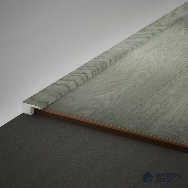 WPC Edge Profile Meriline PM 00538 AX | 8 ft x 2 inch x 12 mm | Compatibe for SPC Flooring SP 00075 B