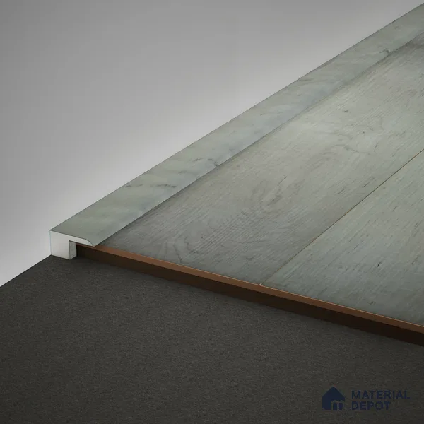 WPC Edge Profile Meriline PM 00539 AX | 8 ft x 2 inch x 12 mm | Compatibe for SPC Flooring SP 00075 C
