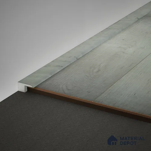 WPC Edge Profile Meriline PM 00539 AY | 8 ft x 2 inch x 18 mm | Compatibe for SPC Flooring SP 00075 C
