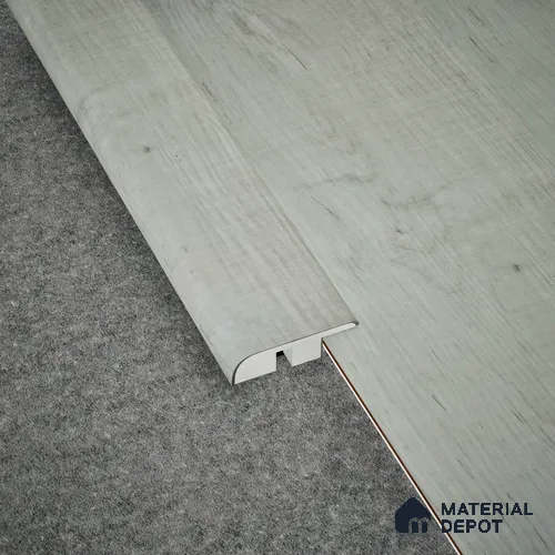 WPC Reducer R Profile Meriline PM 00539 BC | 8 ft x 2 inch x 16 mm | Compatibe for SPC Flooring SP 00075 C