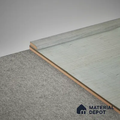 MDF Corner Beading Meriline PM 00539 Q | 8 ft x 12 mm | Compatibe for SPC Flooring SP 00075 C