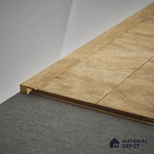 MDF T Profile Meriline PM 00540 T | 8 ft x 2 inch x 18 mm | Compatibe for SPC Flooring SP 00075 D