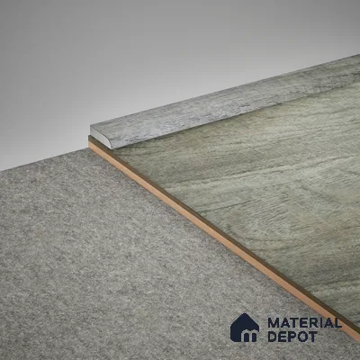 WPC Corner Beading Meriline PM 00540 AS | 8 ft x 12 mm | Compatibe for SPC Flooring SP 00075 D