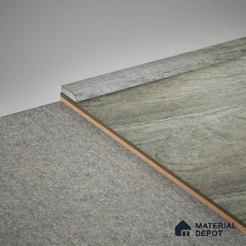 WPC Corner Beading Meriline PM 00540 AT | 8 ft x 18 mm | Compatibe for SPC Flooring SP 00075 D