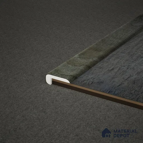 WPC L Profile Meriline PM 00540 BD | 8 ft x 2 inch x 1 inch | Compatibe for SPC Flooring SP 00075 D