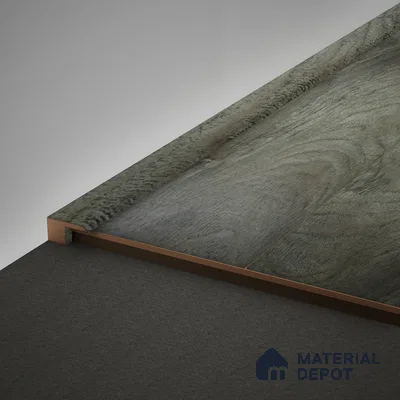 MDF Edge Profile Meriline PM 00540 V | 8 ft x 2 inch x 12 mm | Compatibe for SPC Flooring SP 00075 D